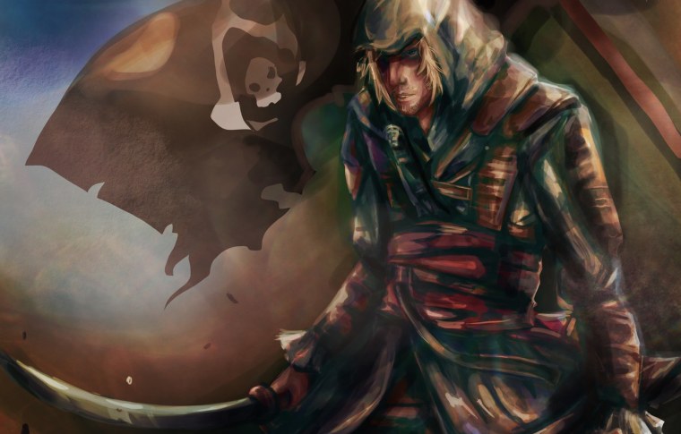 Эдвард Кенуэй Assassins Creed аниме