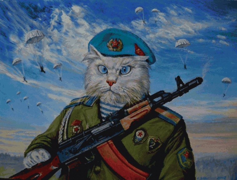 Художник Александр Завалий коты