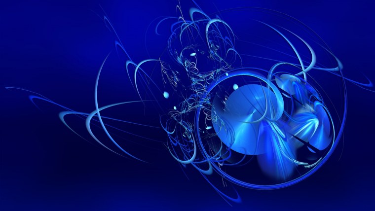 Абстракция в синих тонах