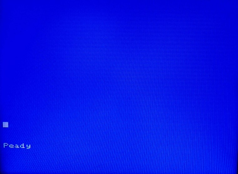 Синий однотонный