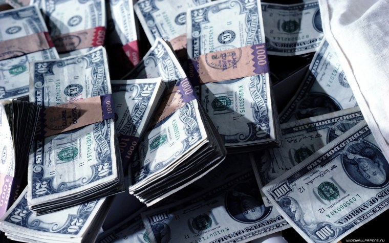 Фотография денег на рабочий стол