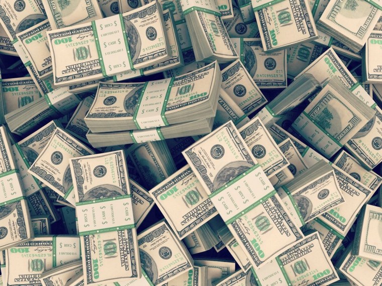 Обои деньги