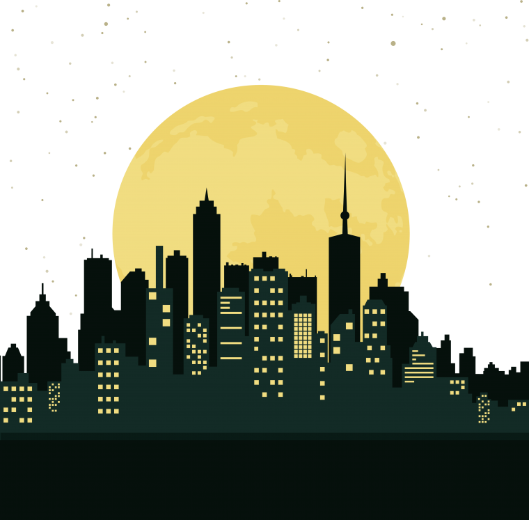 Контур города