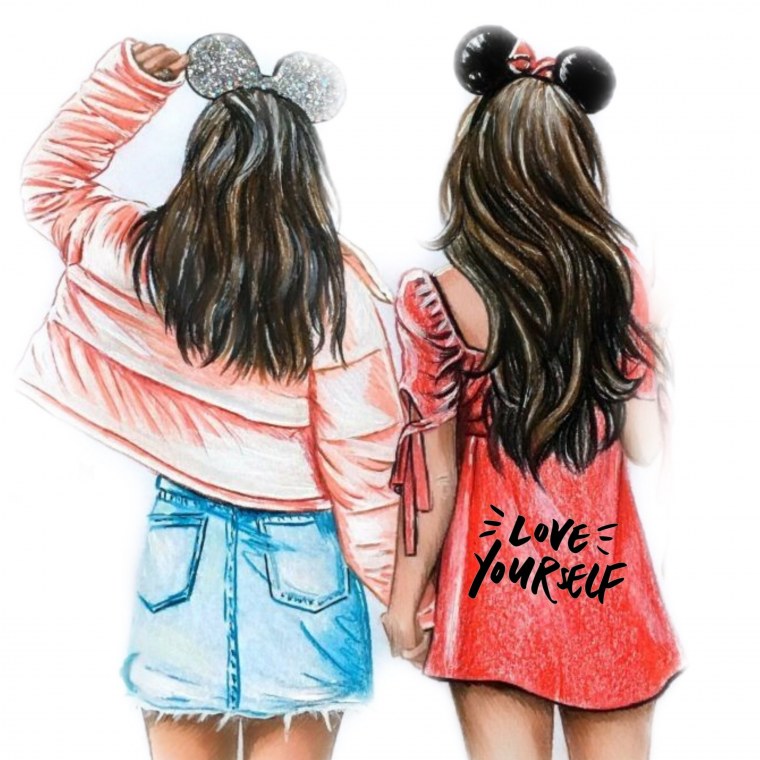 Милые рисунки для подруги