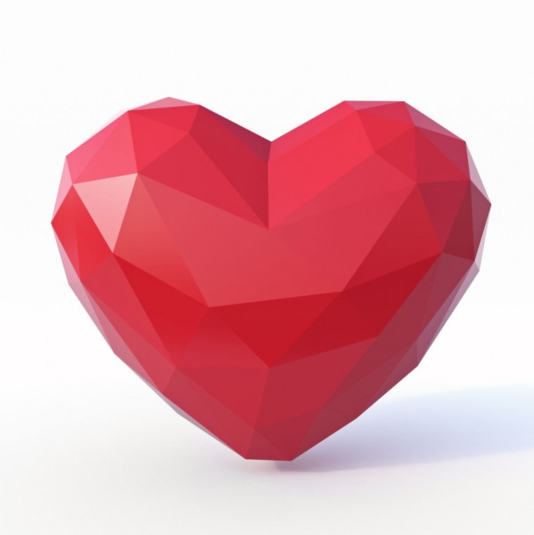 Три сердечка