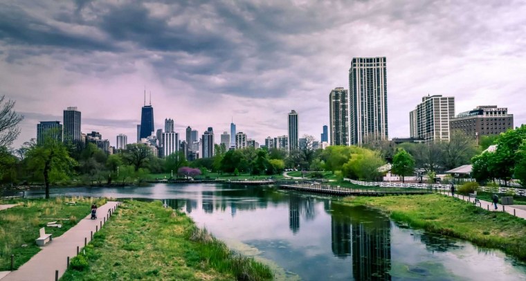 Парк в городе