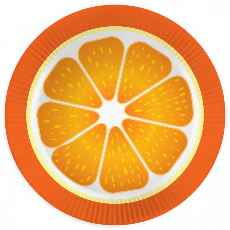 Тарелка "апельсин"