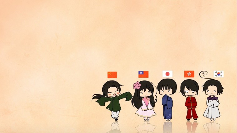 Корейские надписи на чёрном фоне