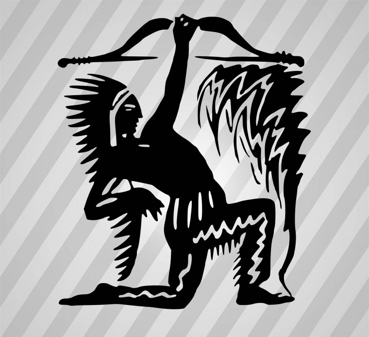 Аватарка индеец