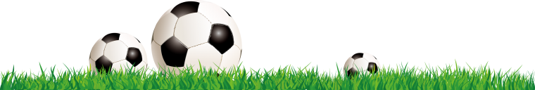 Рамка с футбольными мячами