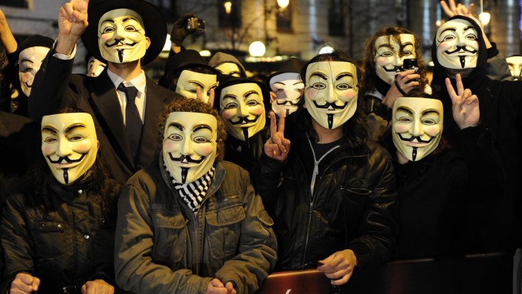 Маска Гая Фокса (анонимус)