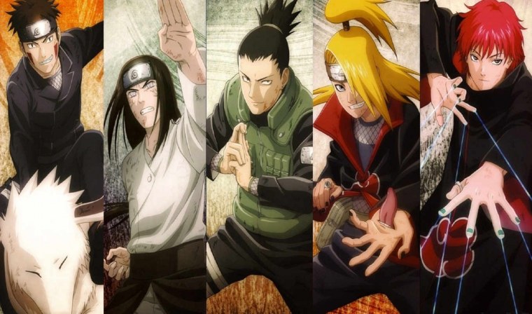 Наруто и Шикамару в Акацуки