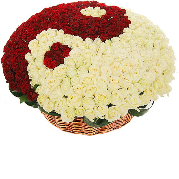 Корзина "301 роза"