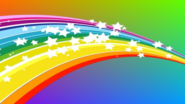 Радужные фоны