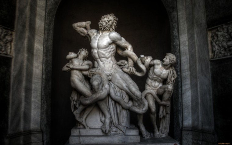 Laocoon and his sons