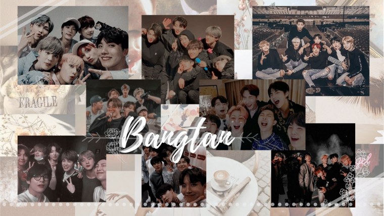 Обои на планшет БТС