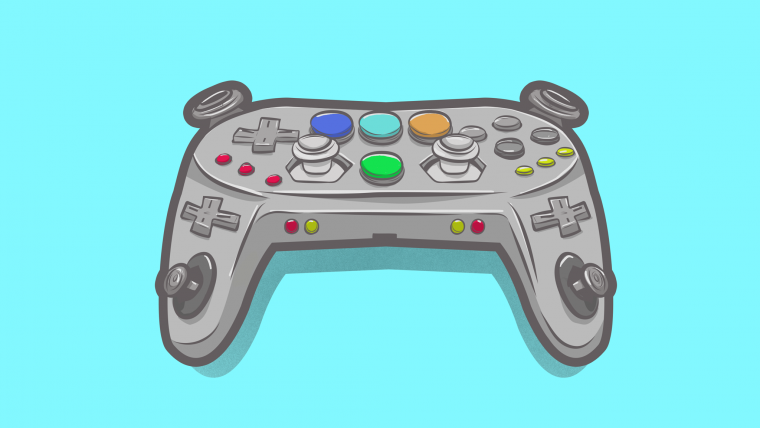 Игровая приставка арт