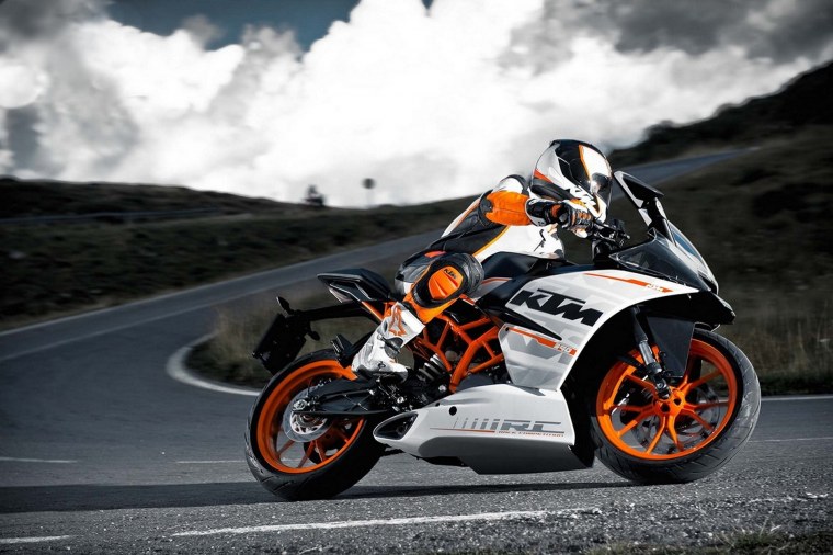 KTM rc390 Размеры