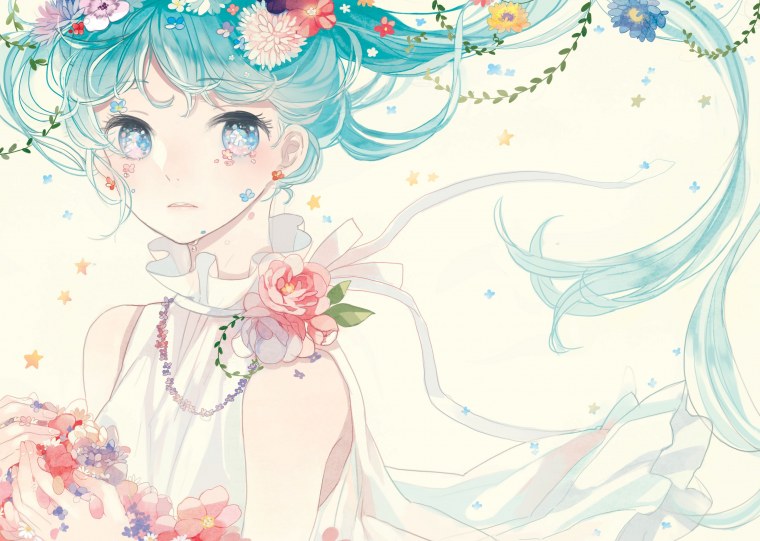 Аниме цветы