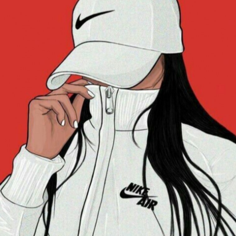 Нарисовать девушку в кепке