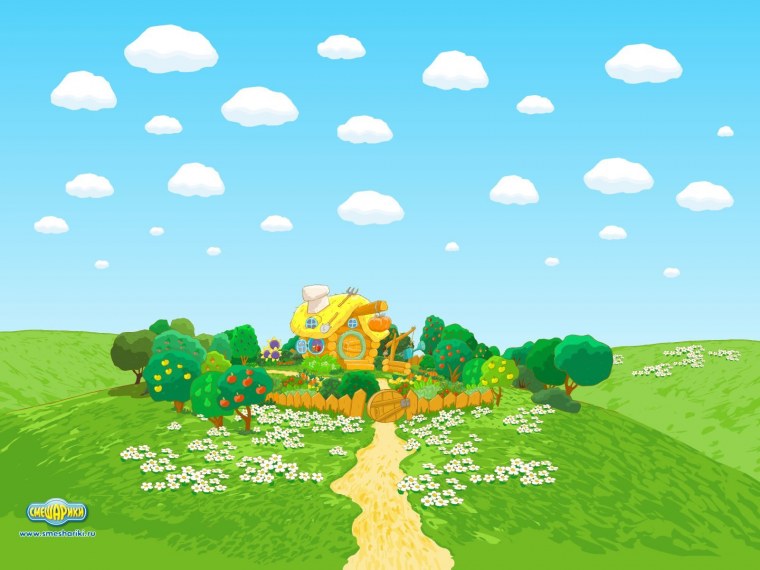 Смешарики фон для презентации