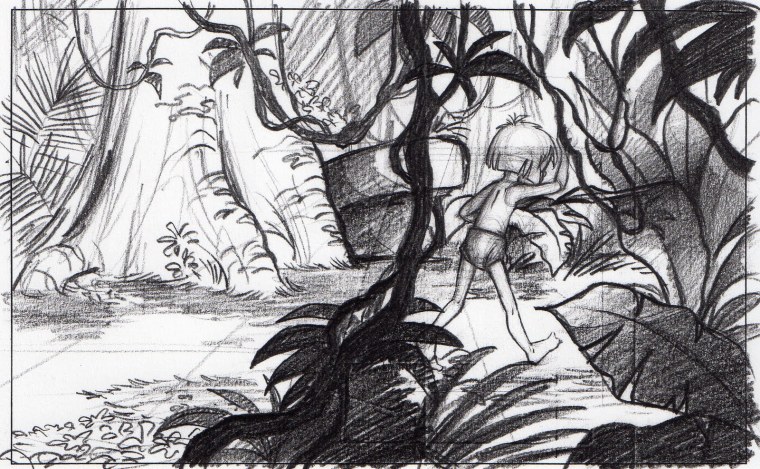 Джунгли скетч