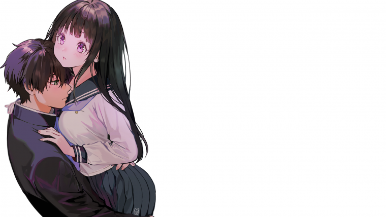 Аниме романтика на рабочий стол