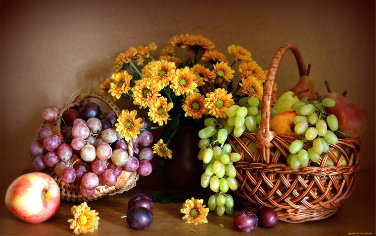 Лето ягоды цветы