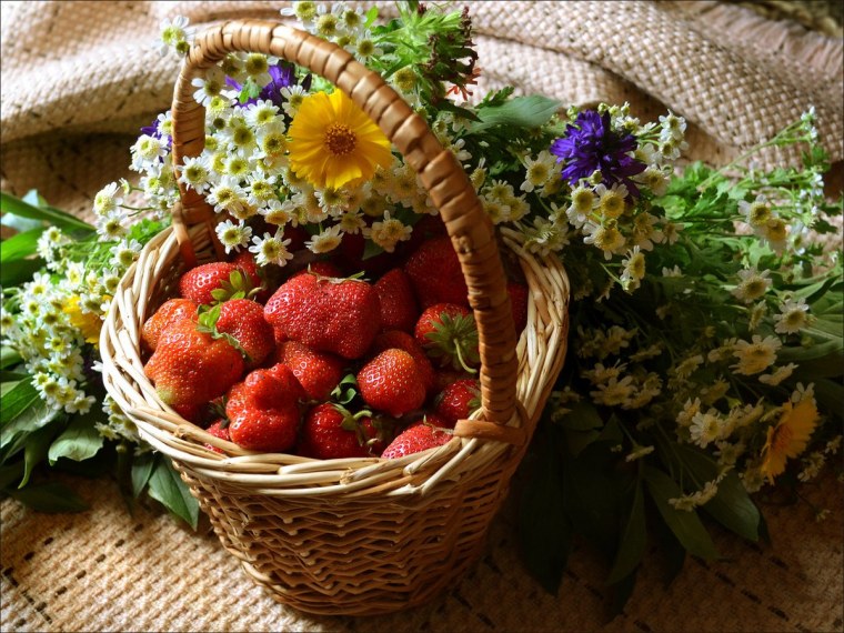 Натюрморт с фруктами и ягодами