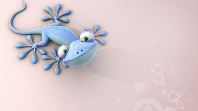 Обои на рабочий стол ящерица