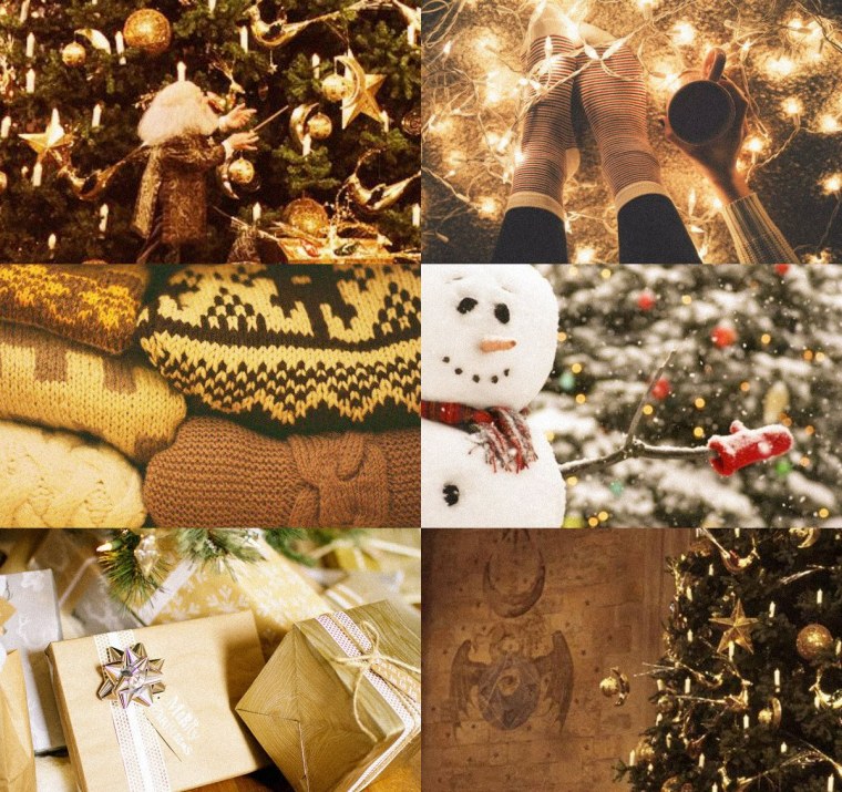 Гарри Поттер Эстетика Зимка