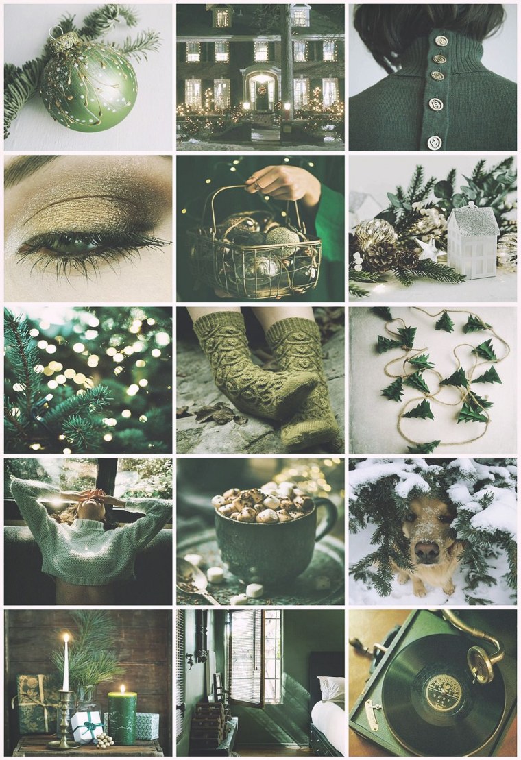 Слизерин Эстетика коллаж