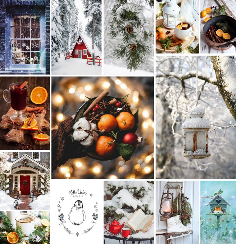 Новогодний коллаж