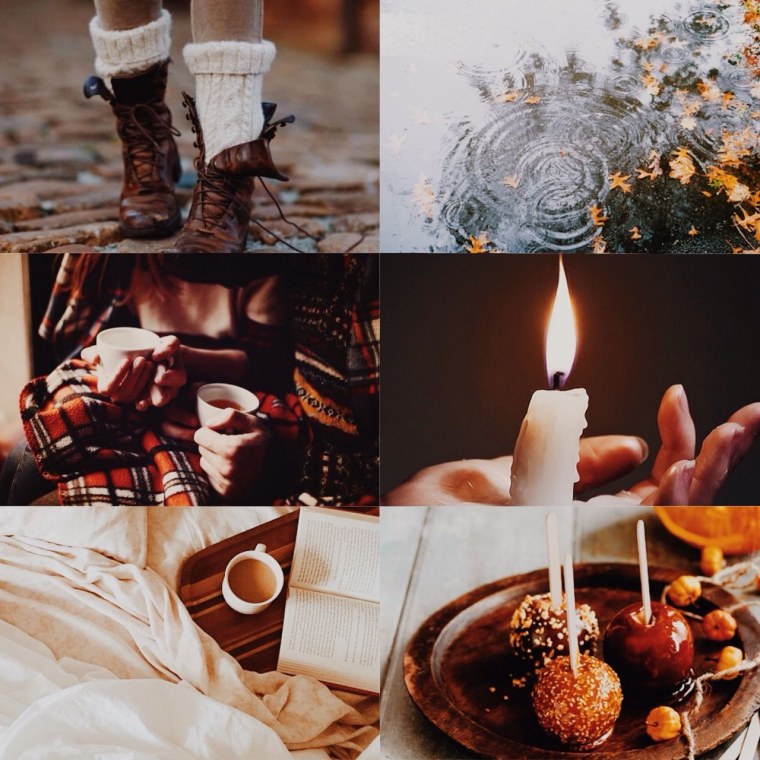 Уютный новый год коллаж