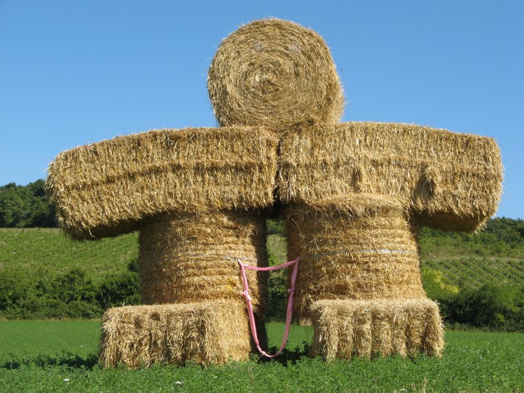 Соломенные тюки