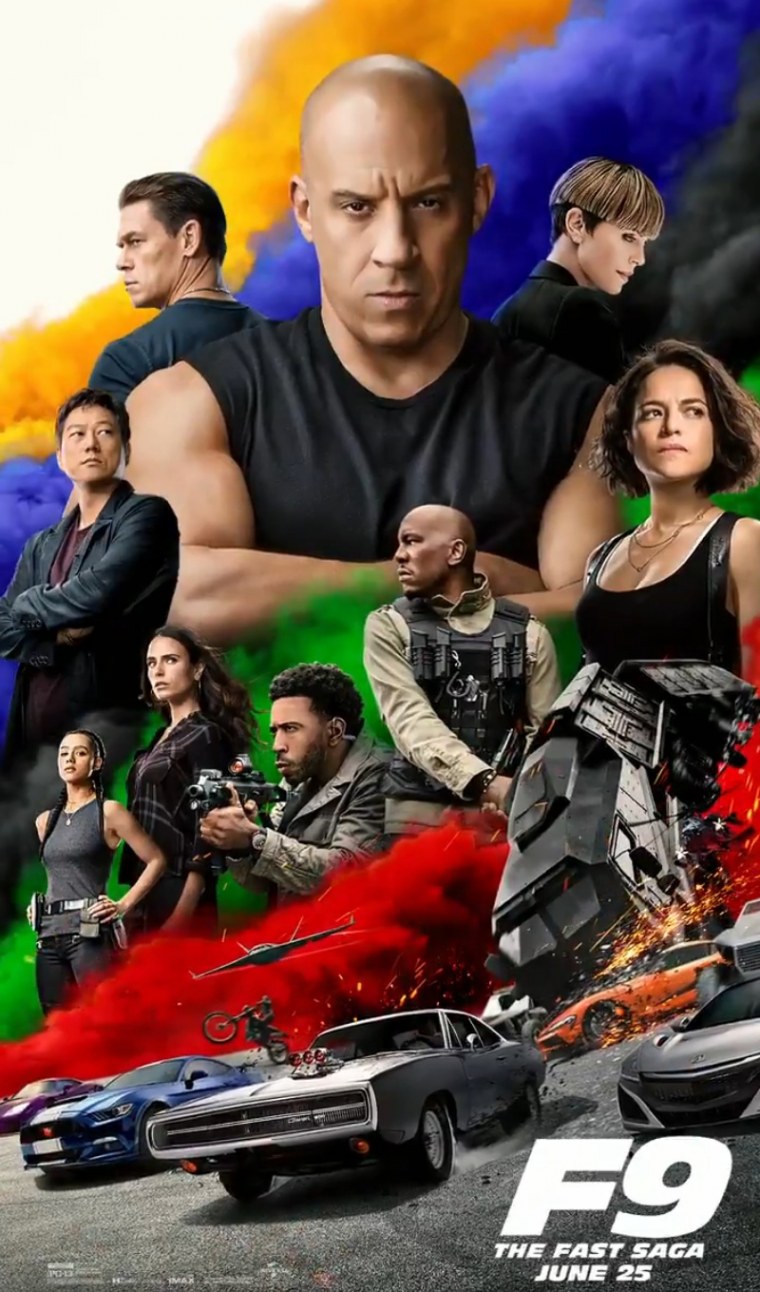 Вин дизель Форсаж 9 (2021)