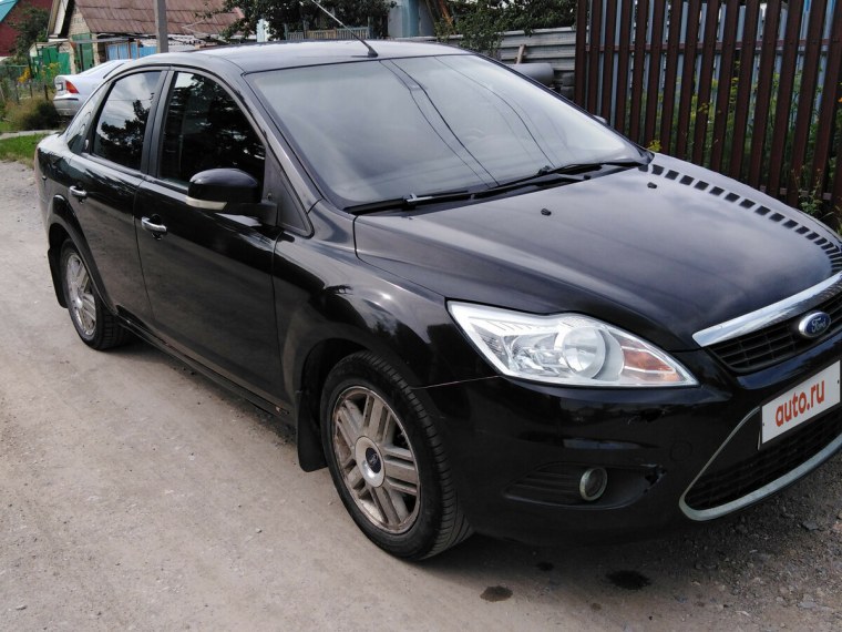 Форд фокус черный седан 2008