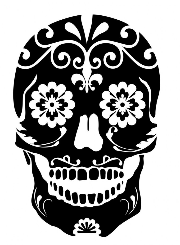 Череп с крыльями