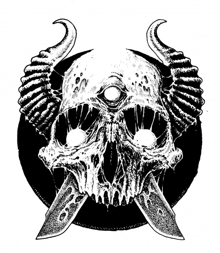 Черепок рисунок