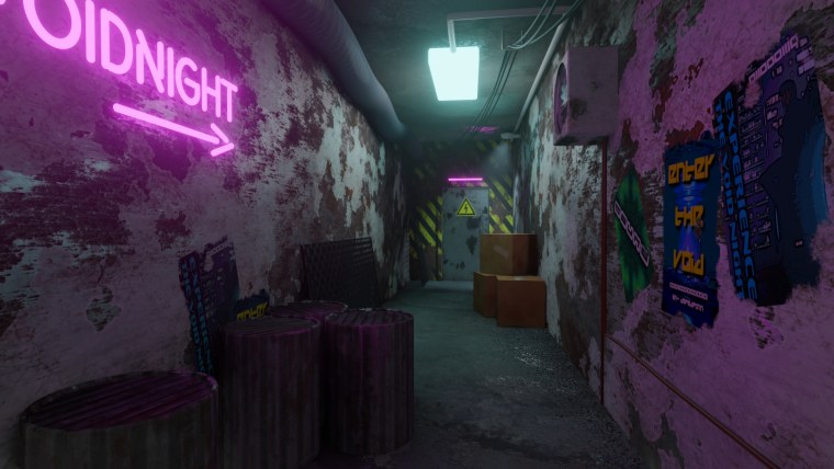 Подъезд ночью