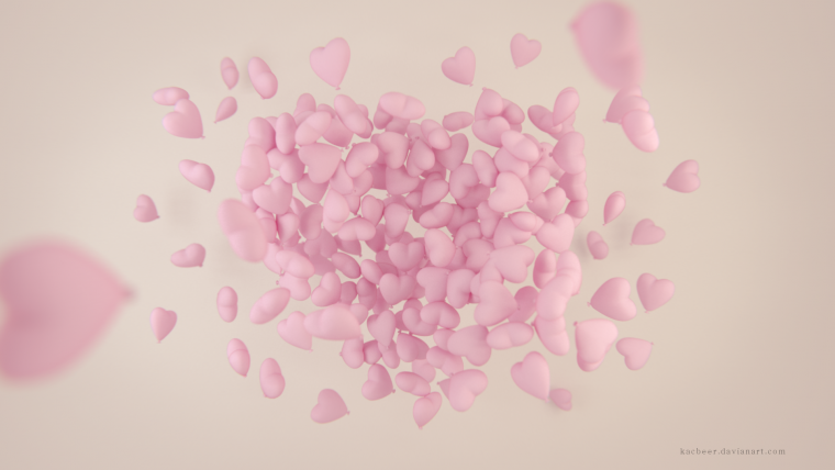 Розовые обои