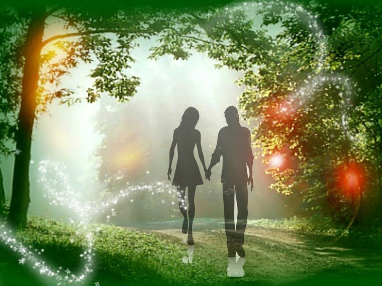 Обои на Притяжение любви