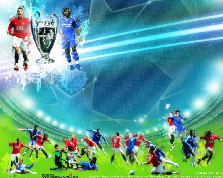 Футбольный баннер