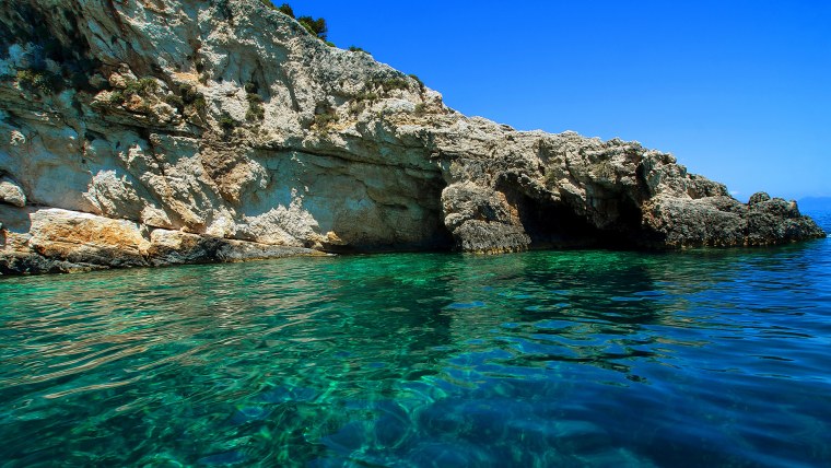 Гора Карадаг, золотые ворота (пос. Коктебель) Крым