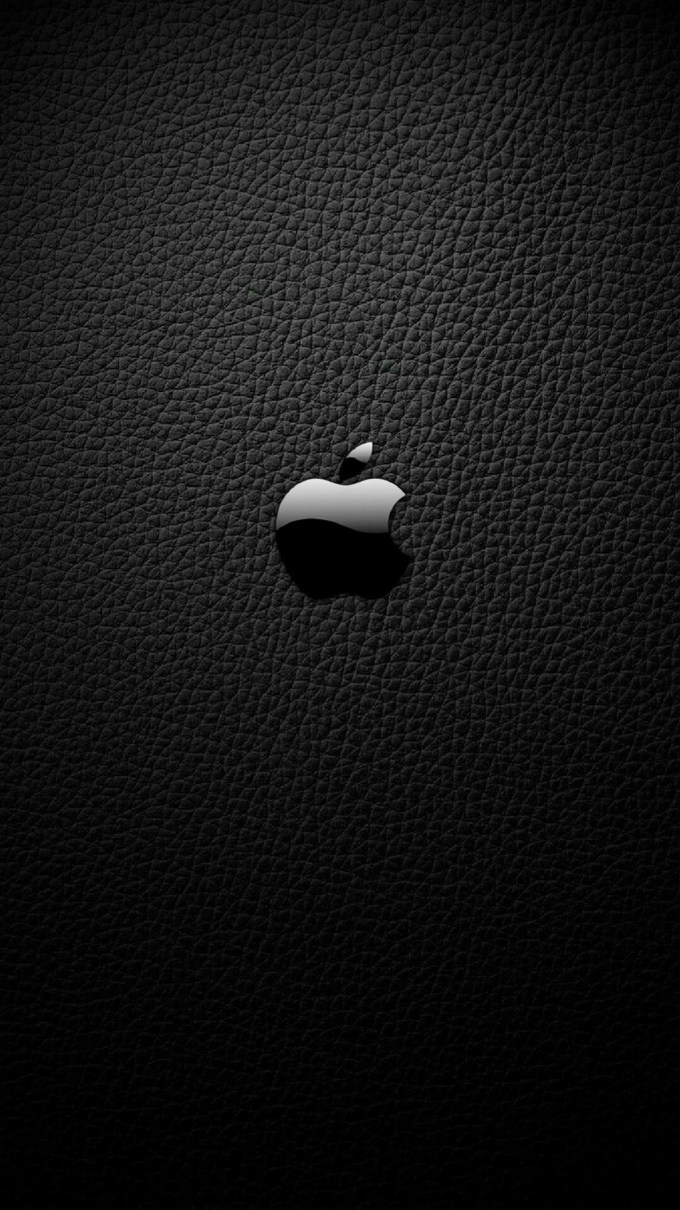 Чёрные обои на айфон 10