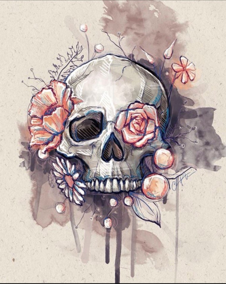 Брутальный череп