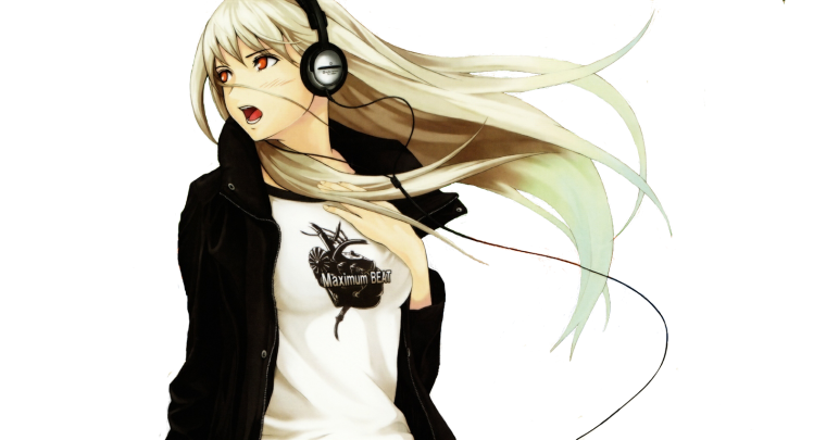 Аниме авы на белом фоне