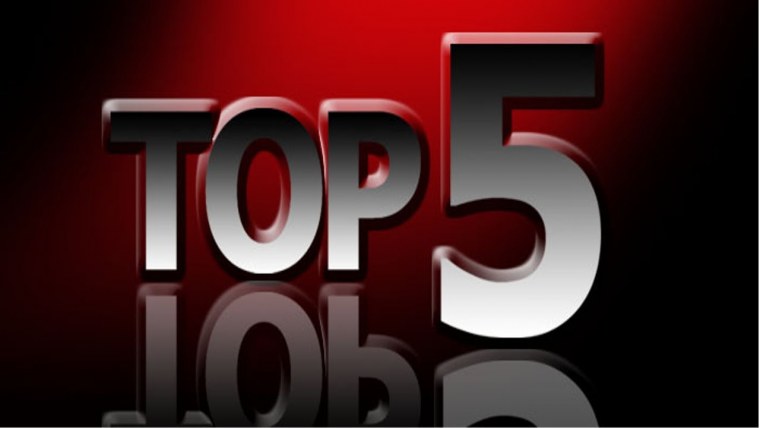 Топ 5 на прозрачном фоне