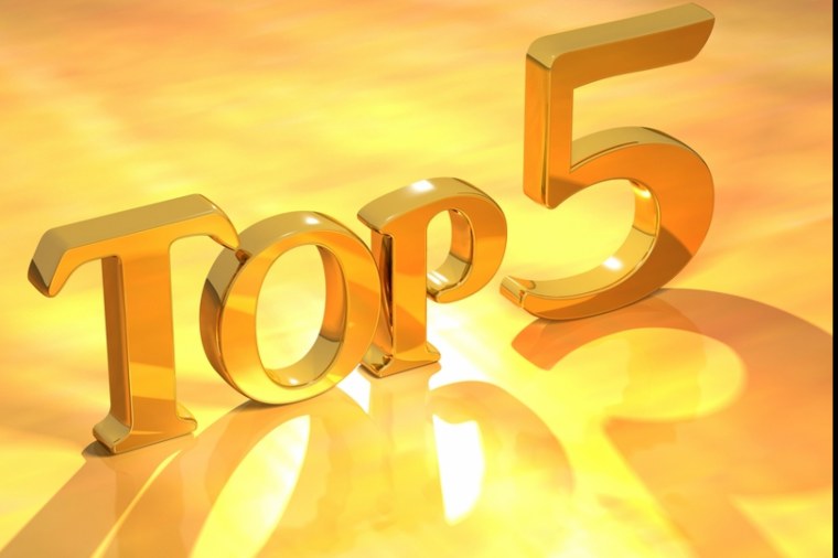 Top 5 надпись