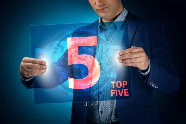 Пятерка значок